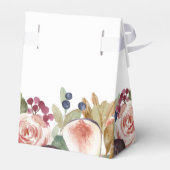 Bloeiende vijgen | Rustieke Moody Liefde en Bedank Bedankdoosjes (Achterkant)