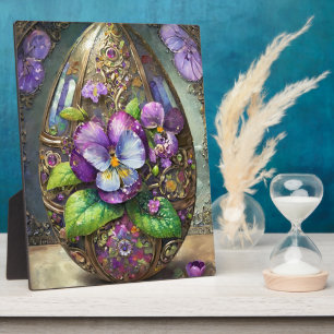 Bloeiende Vogels Voetviooltjes Wildflowers Easter  Fotoplaat