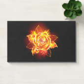 Bloeiende Vuur Roos Post-it® Notes (Kantoor)