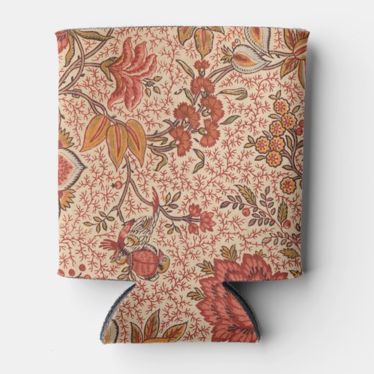 Bloeiende Wijnstok Botanische Print Blikjeskoeler (Voorkant)