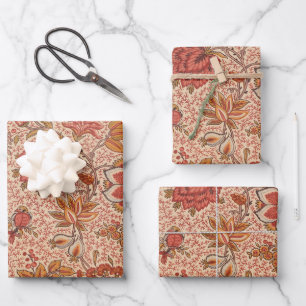 Bloeiende Wijnstok Botanische Print Inpakpapier Vel