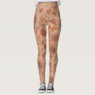  Bloeiende Wijnstok Botanische Print Leggings