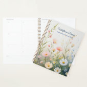 Bloeiende Wildflower Meadow met pastelbloemen Planner (Display)