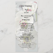 Bloeiende witte perenbloesem programma (Voorkant)