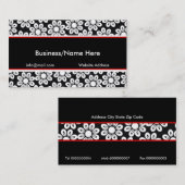 Bloeiende zakelijke Visitekaartjes (Voorkant / Achterkant)