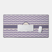 Bloeiende zigzag bureaumat (Keyboard & Muis)