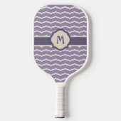 Bloeiende zigzag pickleball paddle (Achterkant)