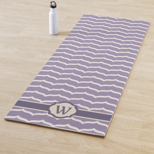 Bloeiende Zigzag Yoga Mat (In situ)