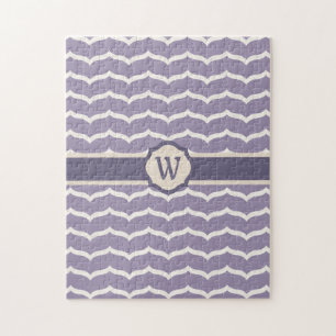 Bloeiende zigzagpuzzel legpuzzel