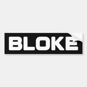 BLOEK BUMPERSTICKER