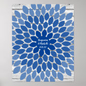Bloem - 100 Leaf Guest Book Alternative Poster (Voorkant)