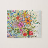 Bloem 12 Tuinkunst Legpuzzel (Horizontaal)