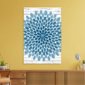 Bloem- 150 Handtekening Canvas Gastboek (Insitu (Woonkamer))