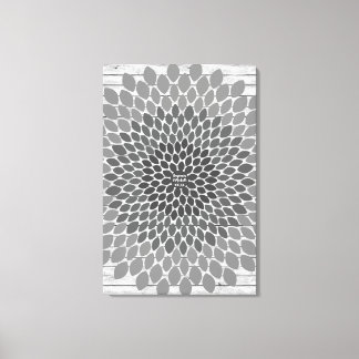 Bloem: 250 handtekeningen, gastboek alternatieve a canvas afdruk