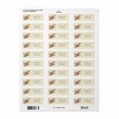 Bloem Adresetiketten Etiket (Full Sheet)