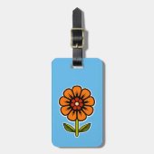 Bloem Bagagelabel (Voorkant verticaal)