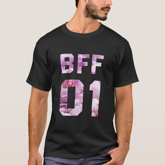 Bloem BFF 01 - Beste vrienden voor altijd T-shirt (Voorkant)
