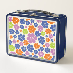 Bloem - blauw, Oranje, Paars, groen