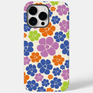 Bloem - blauw, Oranje, Paars, groen Case-Mate iPhone 14 Pro Max Hoesje