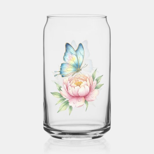 Bloem Blikvorm Glas (Voorkant)