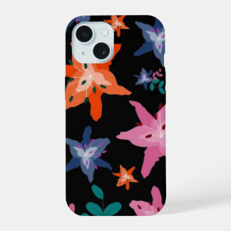 Bloem Bloemen Telefoon Case iPhone 15 Hoesje