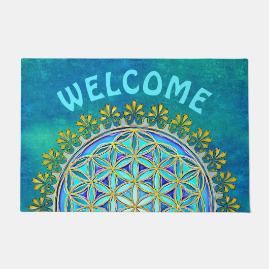 bloem -  bloesems 1 deurmat (Voorkant)