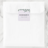 Bloem Boek Label (Tas)
