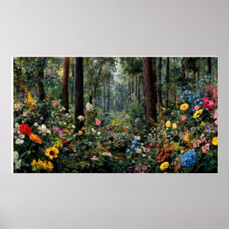Bloem & Boom Muur Kunst – Natuur Decoratie Print