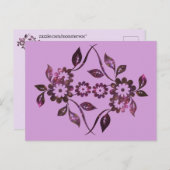 Bloem Briefkaart (Voorkant / Achterkant)