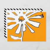 bloem briefkaart (Voorkant / Achterkant)