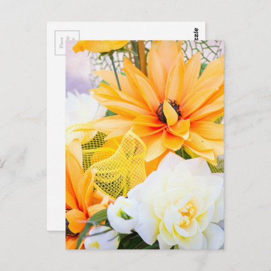 Bloem Briefkaart (Voorkant / Achterkant)