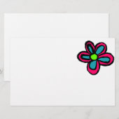 Bloem Briefpapier (Voorkant / Achterkant)