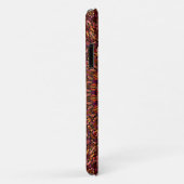 Bloem Bruin Mandala Ontwerp Case-Mate iPhone Case (Achterkant/rechts)
