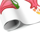 bloem cadeaupapier (Rol Hoek)