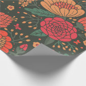 bloem cadeaupapier (Hoek)