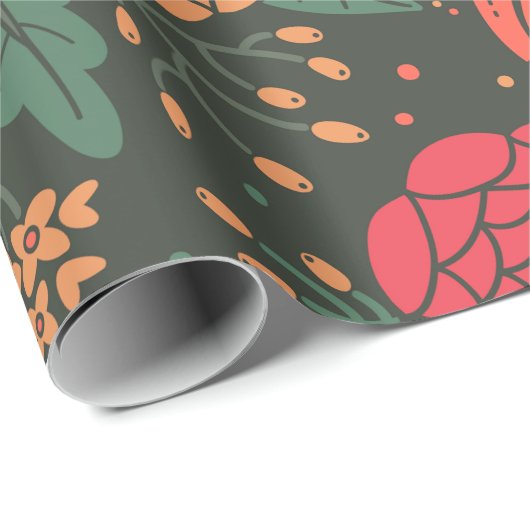 bloem cadeaupapier (Rol Hoek)