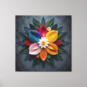 bloem canvas afdruk (Voorkant)