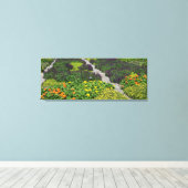 Bloem Canvas Afdruk (Insitu (Houten vloer))