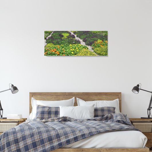 Bloem Canvas Afdruk (Insitu (Slaapkamer))