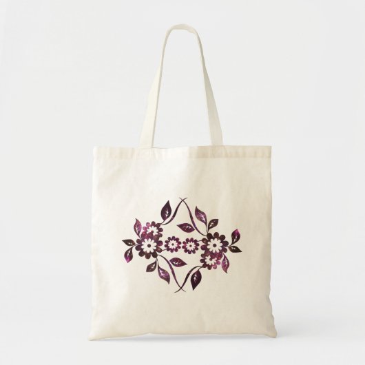 Bloem Canvas tas (Voorkant)
