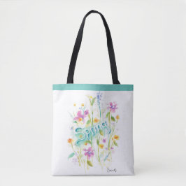 Bloem Canvas tas, canvaszak Draagtas
