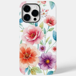 bloem- Case-Mate iPhone 14 pro max hoesje