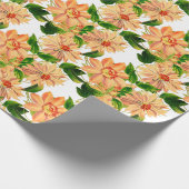 Bloem Clematis Geel Wit Cadeaupapier (Hoek)