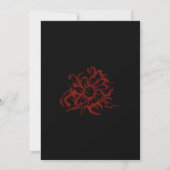 Bloem Clipart – Abstracte Bloem Huisdecoratie Ontw Save The Date (Achterkant)