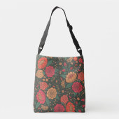 bloem crossbody tas (Achterkant)