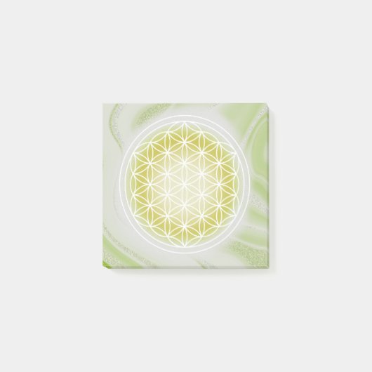 Bloem des levens post-it® notes (Voorkant)