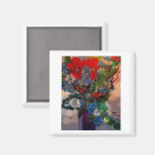 Bloem design magneet (Voorkant / Achterkant)