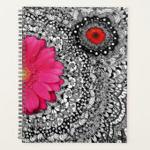 Bloem Doodle Art Collage Planner (Voorkant)