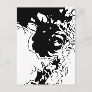 Bloem Doodle Briefkaart