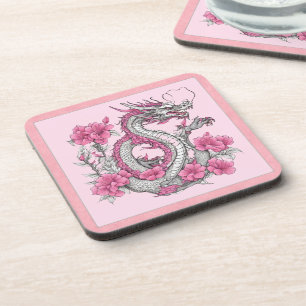 Bloem Dragon Drank Drank Coaster Bier Onderzetter